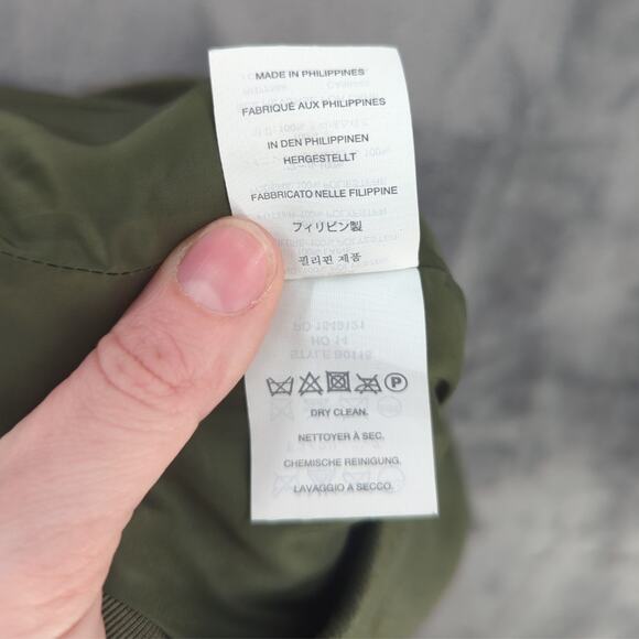 J Crew Skirt 2 Petite Olive Green Wool Academia Lined Preppy Old Money Office - Picture 7 of 7